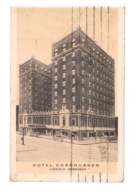 Postal Hotel Coprnhusker, Linclon, Nebraska.