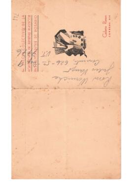 Folleto del 1er Salón Colectivo de la agrupación de Artistas Plásticos Independientes de Rosario