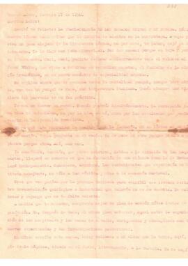 Carta de Elías del 17 de febrero de 1930