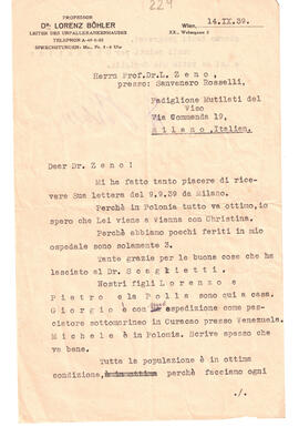 Carta de un joven casildense del 26 de septiembre de 1939