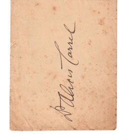 Sobre de carta de Alexis Carrel