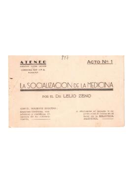 La socialización de la medicina