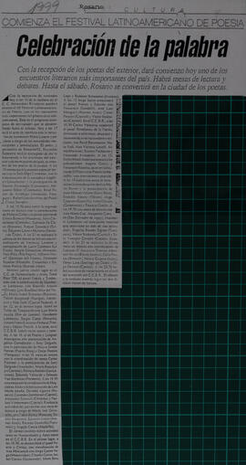 Celebración de la palabra