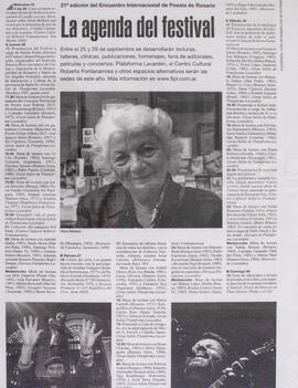 La agenda del festival