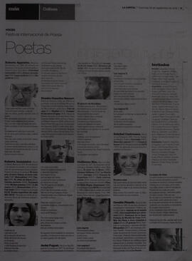 Festival Internacional de Poesía. Poesía