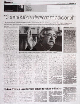 Conmoción y derechazo adicional