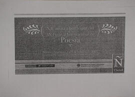 XV Festival Internacional de Poesía