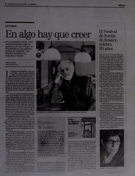 El Festival de poesía de Rosario celebra 20 años