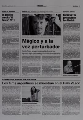 Lecturas y la presencia de Leo Maslíah