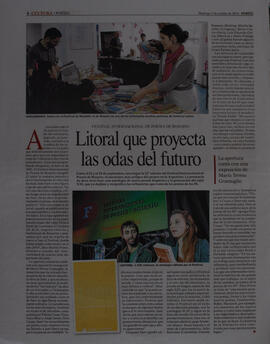 Litoral que proyecta las odas del futuro
