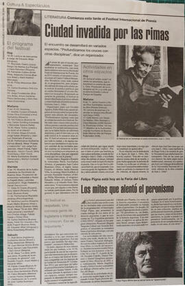 Ciudad invadida por las rimas