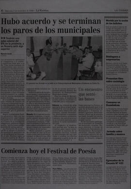 Comienza hoy el Festival de Poesía