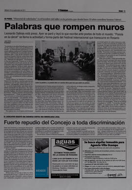 Palabras que rompen muros