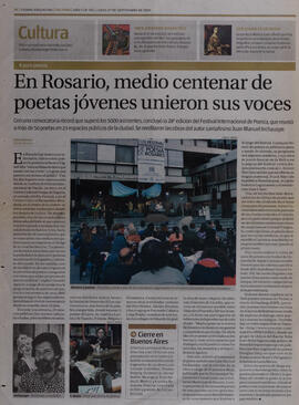 En Rosario, medio centenar de poetas jóvenes unieron sus voces