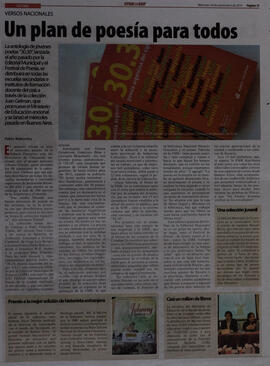 Un plan de poesía para todos