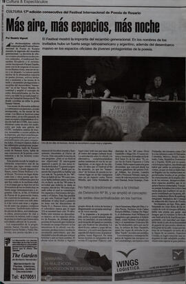 Más aire, más espacios, más noche