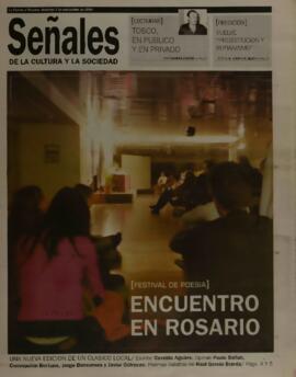 Festival de Poesía. Encuentro en Rosario