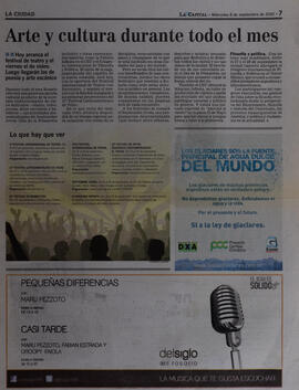 Arte y cultura durante todo el mes