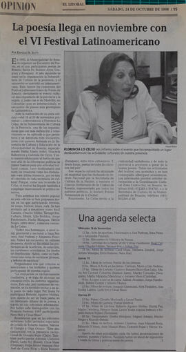 La poesía llega en noviembre con el VI Festival Latinoamericano