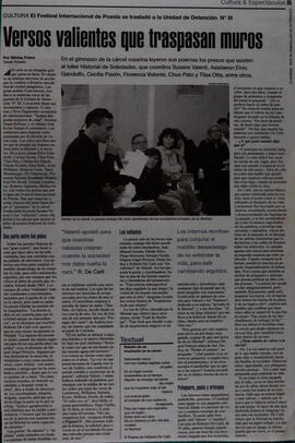 Versos valientes que traspasan muros