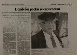 Donde los poetas se encuentran