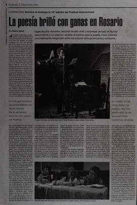 La poesía brilló con ganas en Rosario