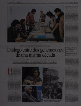 Diálogo entre dos generaciones de una misma década