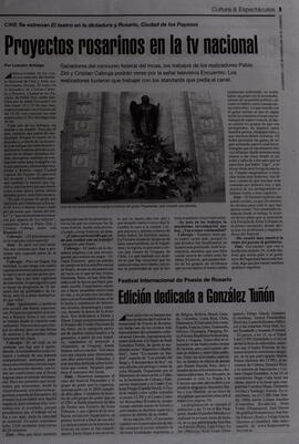 Edición dedicada a González Tuñón