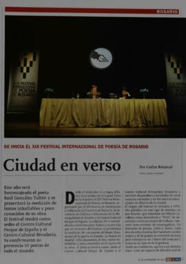 Ciudad en verso