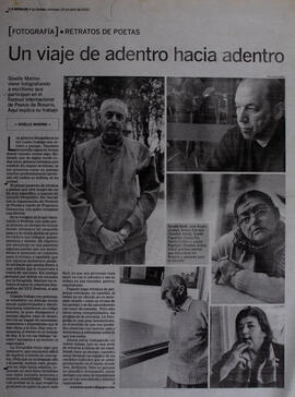 Un viaje de adentro hacia adentro