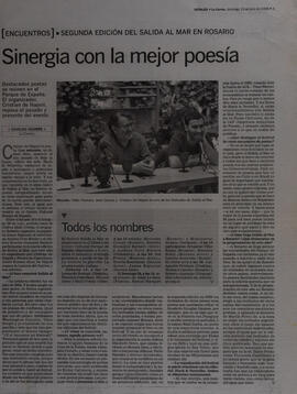 Sinergia con la mejor poesía